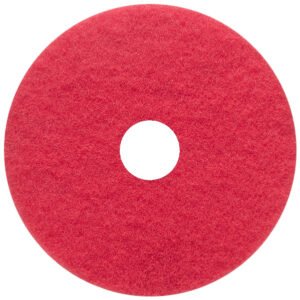 Red buffing pad