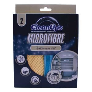 cleanups microfibre bathroom kit